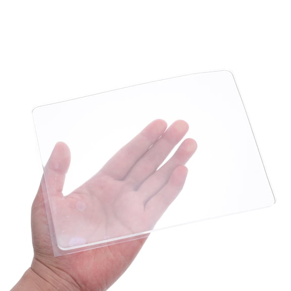 OUNONA Reusable Flexible Gel Plate for Arts and Crafts with Soft Material, Easy to Clean, Ideal for Art Studios and Projects