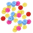 thumbnail image 1 of DRAFIDEEP Colorful Buttons Assorted Color 100PC Round Plastic Sewing Buttons for Kids Craft Projects, 1 of 7