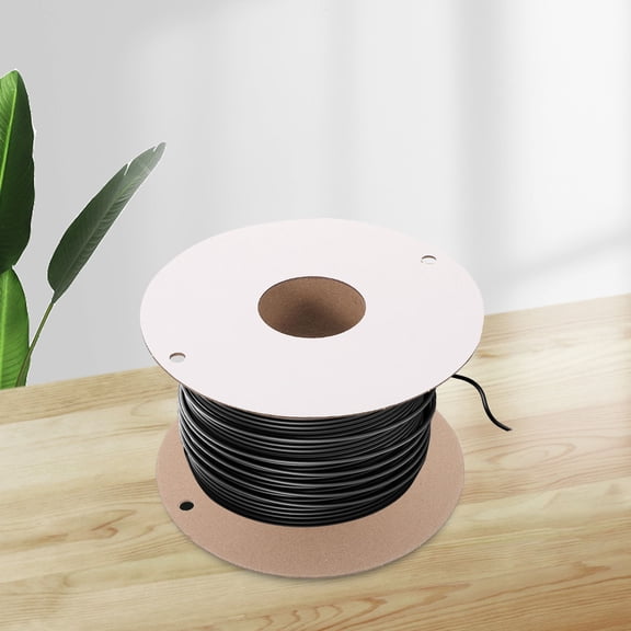 DRAFIDEEP Compact Brown Paper Cable Reel for Cord Winder and Extension Cord Holder Use