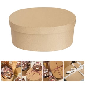 DRAFIDEEP Storage Box Small Khaki Cookie Holder for Home 1Pack