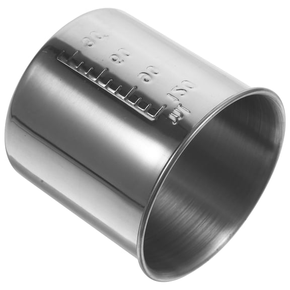 DRAFIDEEP Stainless Steel Measuring Cup for Rice, Grains, Liquids, and Baking - Compact and Sturdy Kitchen Tool