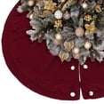 thumbnail image 1 of DRAFIDEEP Red Christmas Tree Cover with for Holiday Decoration and Commercial Use, 1 of 8