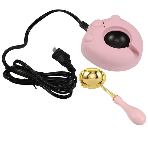 DRAFIDEEP Electric Wax Sealing Kit with Safety Wax Melter for Home Crafting and Projects