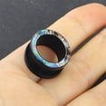 thumbnail image 1 of DRAFIDEEP Black Acrylic Ear Tunnel Plugs for Women, Lightweight 12mm Stylish Ear Gauges Perfect for Everyday Casual and Party Wear, 1 of 4
