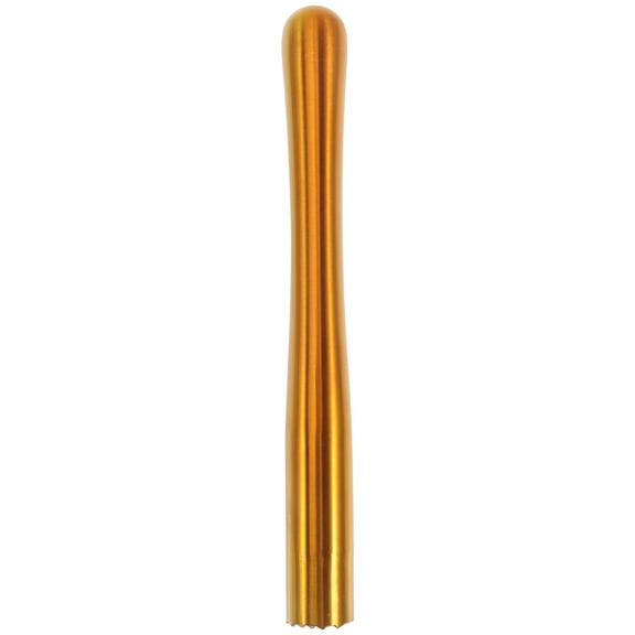 DRAFIDEEP Golden Stainless Steel Bar Muddler with Sturdy Design for Ice Crushing and Mixing