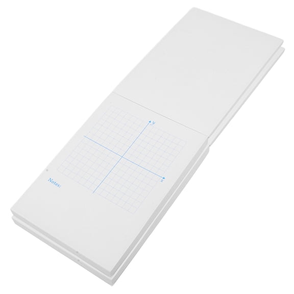 DRAFIDEEP Graph Paper for Math Writing White Grid Sheets with Smooth Texture for Calculations