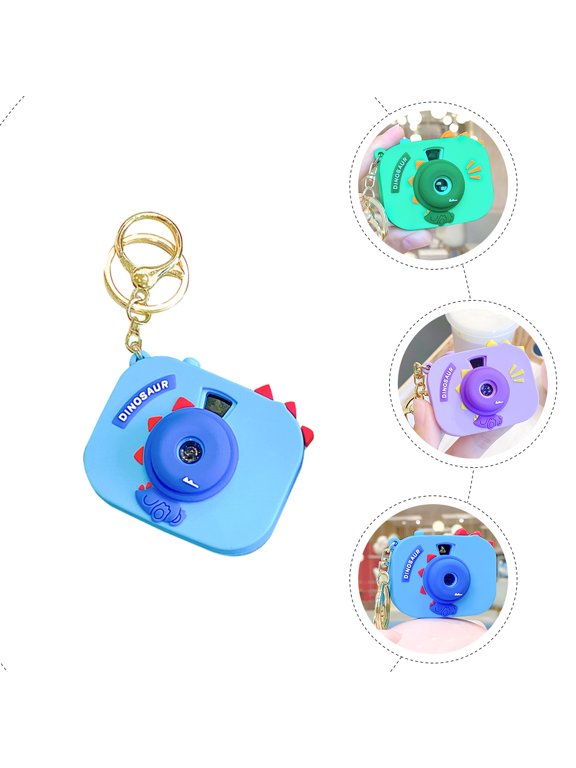 Portable Camera Keychain, Green, Creative Gift for Decoration