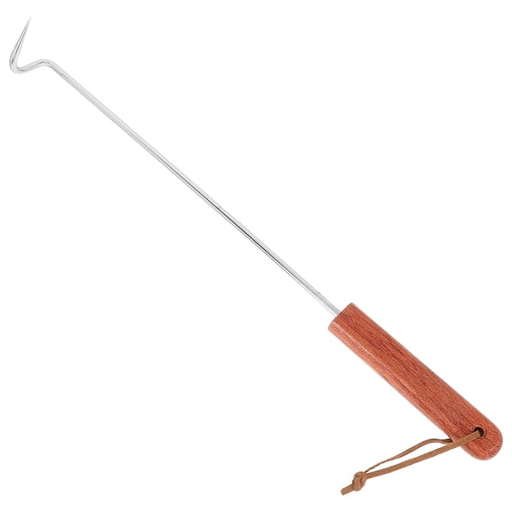 DRAFIDEEP Grilling Meat Hook Iron Plating Outdoor Cooking 1Pack