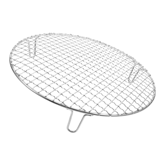 DRAFIDEEP Grilling Pan Steaming Cooling Rack Stainless Steel Grilling for Outdoor Cooking 1Pack