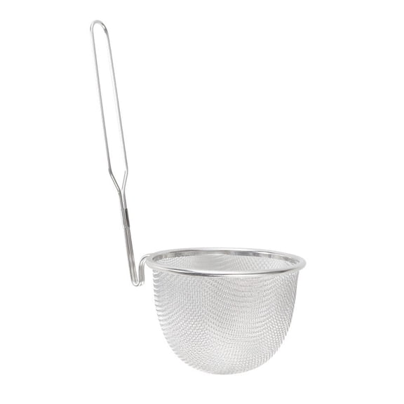 DRAFIDEEP Handheld Strainer Practical Noodle Strainer with Anti Burning Handle 1Pcs