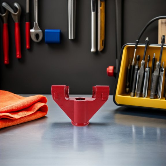 DRAFIDEEP Hydraulic Jack Pump Yoke and Handle Pivot Bracket Red for Optimized Lifting Efficiency