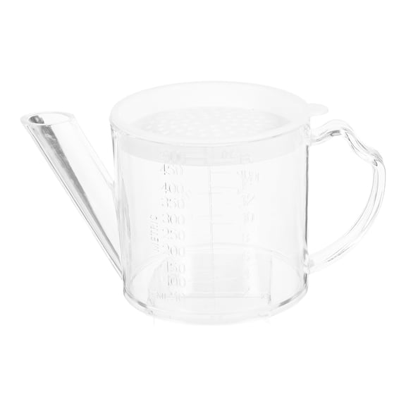 DRAFIDEEP Clear Multi-Use Oil Filter Pot for Storage and Grease Separation