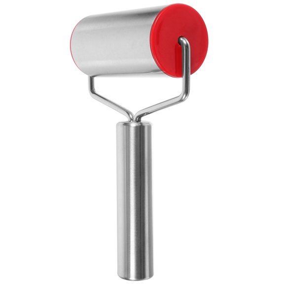 DRAFIDEEP Kitchen Rolling Stick Stainless Steel Non Stick T Shape Roller for Bread Pizza and Pastry