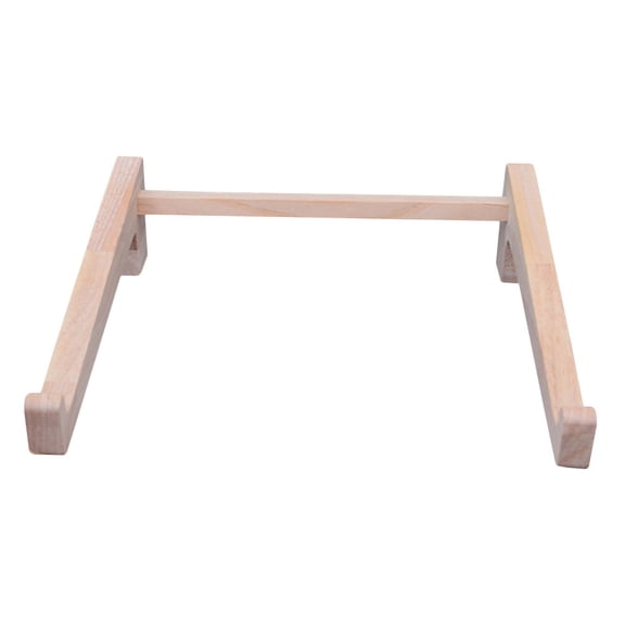DRAFIDEEP Laptop Riser Holder for Desk Wood Khaki Designed for Home Users 1Pack Back to School