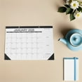 thumbnail image 1 of OUNONA  2026 Monthly Planner Calendar Black Thick Paper Wall Hanging Versatile Usage, 1 of 7