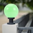 DRAFIDEEP Light Fixture Globes Replacement Green Round Acrylic Outdoor ...
