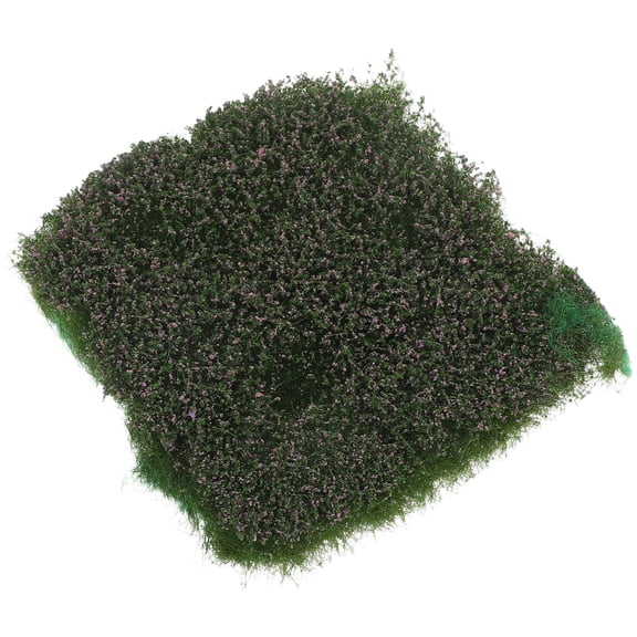 OUNONA Realistic Lavender Artificial Grass Tufts for Model Making and Railway Scenery