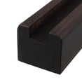 thumbnail image 1 of OUNONA Wooden Mirror Stand with Adjustable Dark Finish Support Frame for Bathroom Vanity or Bedroom Dressing Table, 1 of 8