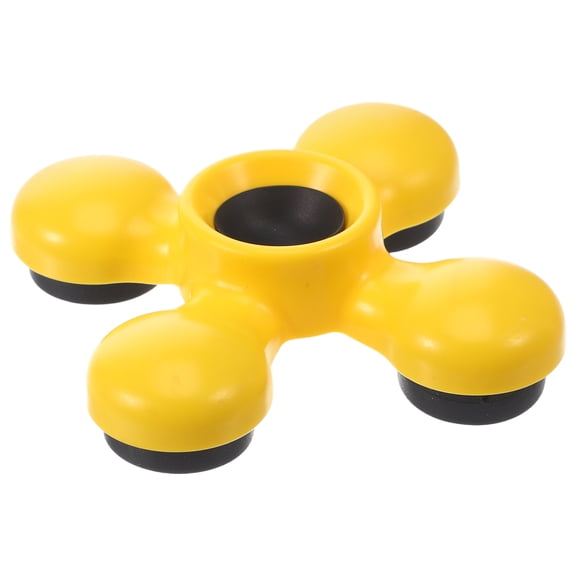 OUNONA Durable Yellow Plastic Cello Rest Stand Easy to Install for Versatile Use and Reliable Performance