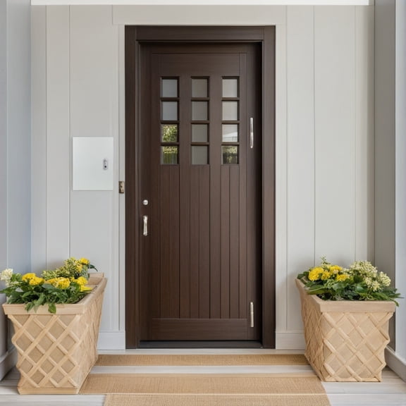 DRAFIDEEP Outdoor Waterproof Electrical Junction Box White Steel Enclosure Wall Mounted Durable Dustproof