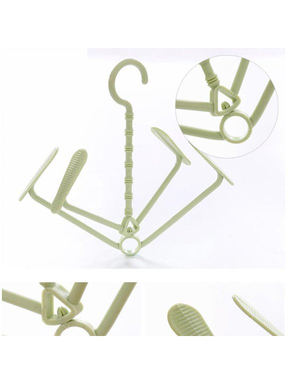 5Pcs Lightweight Shoes Dry Rack Organizer with Side Clips for Boots and Shoes Assorted
