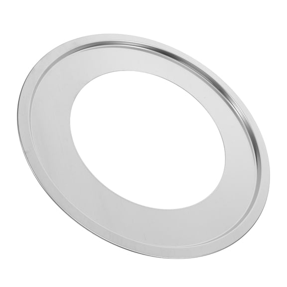 DRAFIDEEP Plated Silver Pot Steamer Insert Ring with Universal Compatibility for Home Kitchen