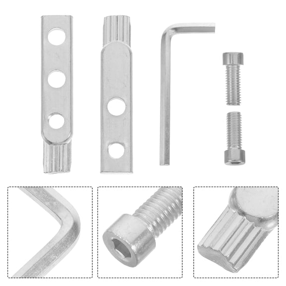 DRAFIDEEP Plumbing Tools 1 Set Broken Faucet Extractor for Water Maintenance and Valve Repair Silver