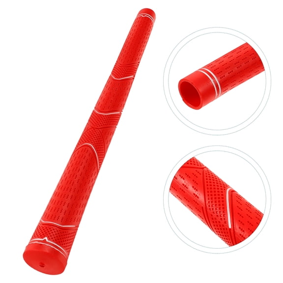 DRAFIDEEP Portable Golfing Club Grip 1Pack Red Color Ensures High Traction and Stability
