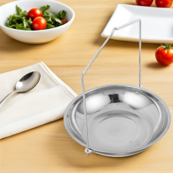 DRAFIDEEP Portable Hanging Scale with Plated Stainless Steel Pan Scoop for Accurate Home and Industrial Weighing