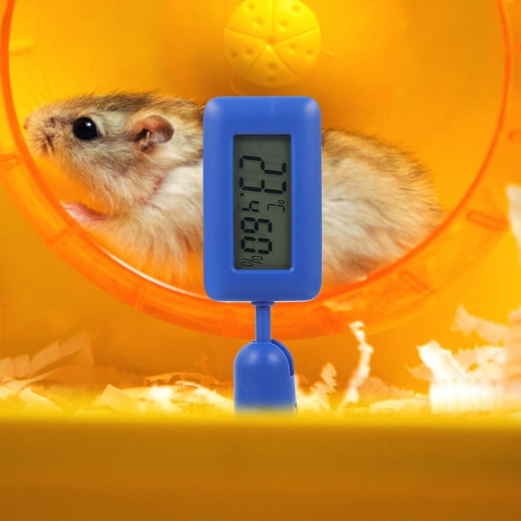 DRAFIDEEP Reptile Tank Thermometer for Accurate Temperature Measurement in Reptile Terrariums ABS Material Pet Set