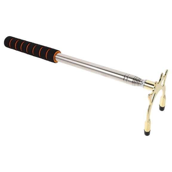 DRAFIDEEP Telescopic Stainless Steel Pool Cue Bridge with Detachable Rest - Retractable Billiards Table Accessory