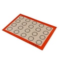thumbnail image 1 of DRAFIDEEP Roll-Up Baking Mat Silicone Pizza Mat For Baking Oven Use By Pastry Chefs 1Set, 1 of 8