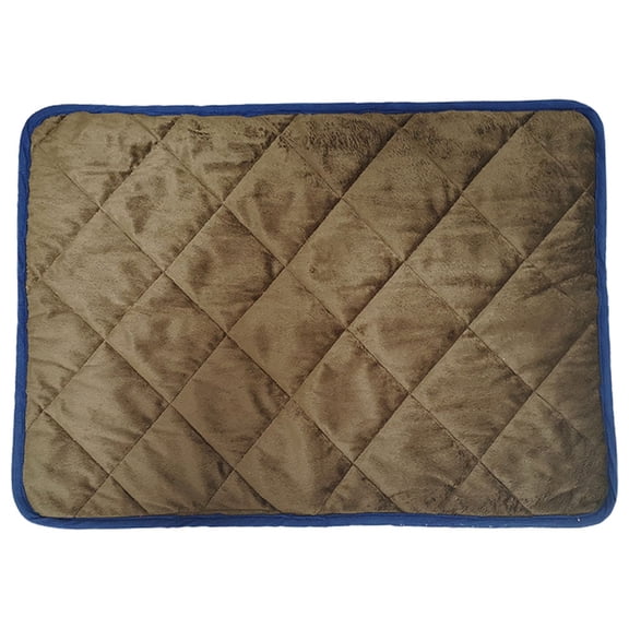 DRAFIDEEP Self-Heating Pet Blanket in Coffee Color with Insulated Reflective Technology for Warm and Cozy Comfort