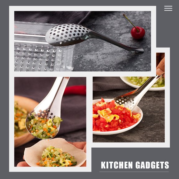 DRAFIDEEP Serving Caviar Spoons 6Pcs Stainless Steel For Home Kitchen