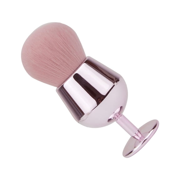 DRAFIDEEP Setting Powder Brush 1Set Blending Foundation Application Makeup Brushes For Girls Pink 4.7x1.6in