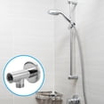 thumbnail image 1 of DRAFIDEEP Stainless Steel Shower Holder with Universal Mounting Bracket and Easy Installation for Bathroom Use, 1 of 8