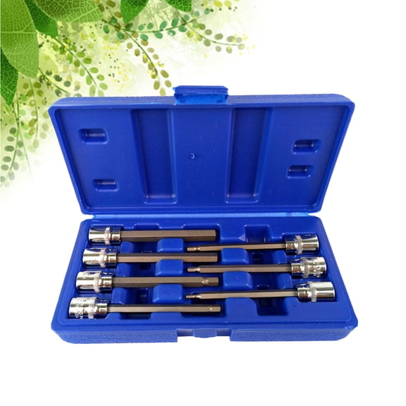 DRAFIDEEP Small Socket Set 14 Pcs Hexagon Sockets High Grade Drop Forged Chrome Vanadium Alloy Steel