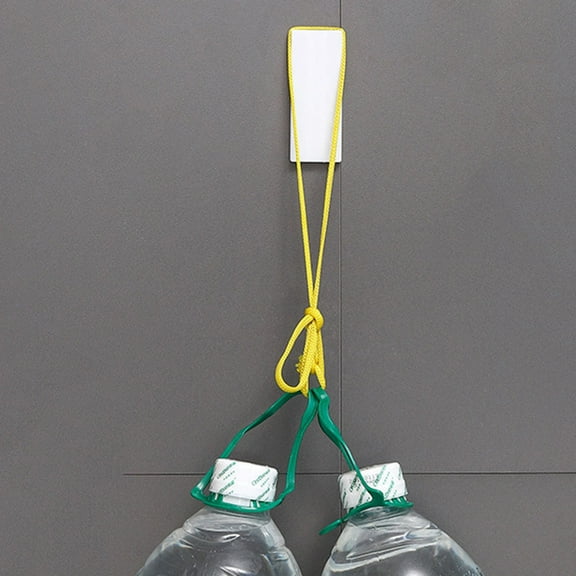 DRAFIDEEP Socket Holder Abs White Wall Mounted Cable Organizer For Wires Home Organization 3X10X0.5Cm