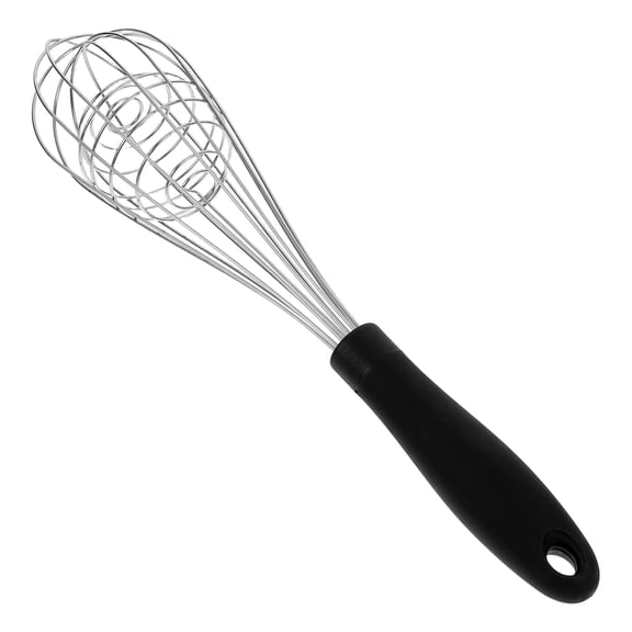 DRAFIDEEP Hand Crank Beater Whisk with Stainless Steel Blades and Ergonomic Handle for Effortless Kitchen Mixing