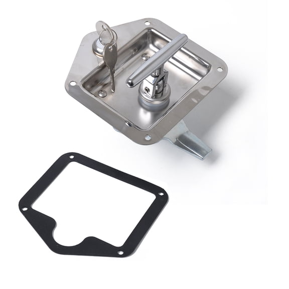DRAFIDEEP Stainless Steel Toolbox Lock for Trucks, Heavy Duty Security Lock, 1 Pack
