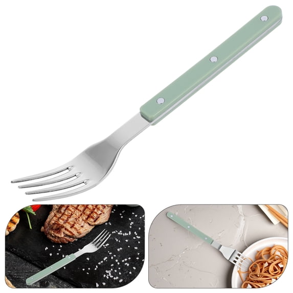 DRAFIDEEP Stainless Steel Salad Fork Small Forks 1Pcs Versatile Sturdy Construction for Dessert Appetizers Fruits
