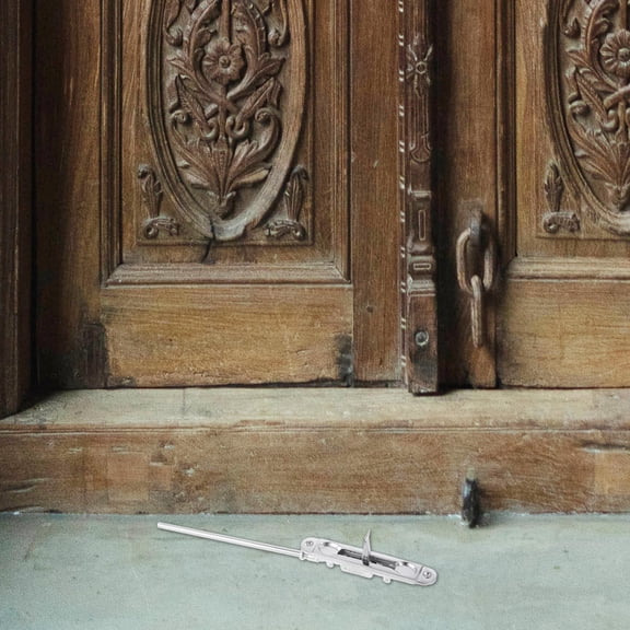 DRAFIDEEP Stainless Steel Sliding Door Latch with Hidden Bolt for Secure Locking and Simple Installation, Finish