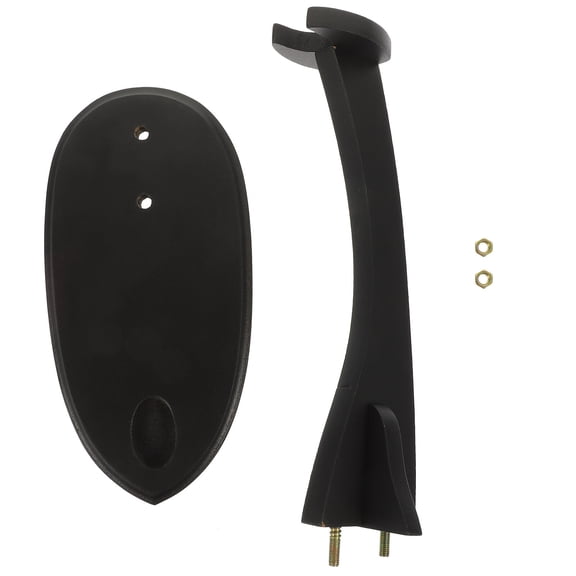 DRAFIDEEP Standing Rack Black Plastic Vertical Stand Room Decoration 1Pack
