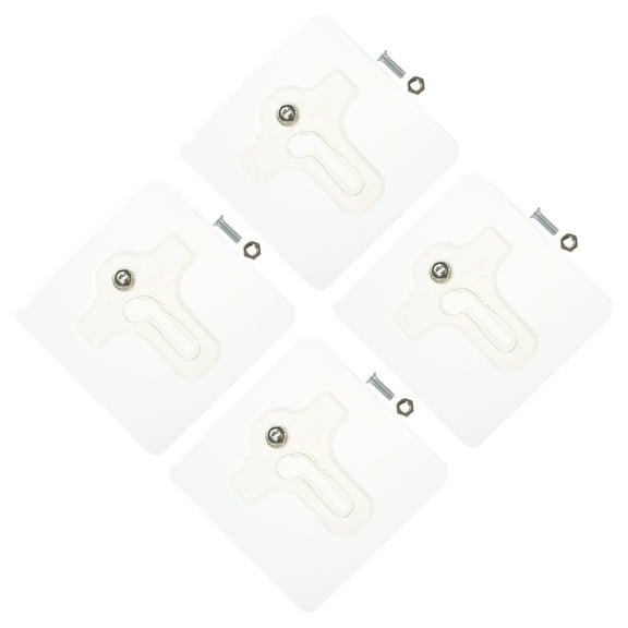 DRAFIDEEP Strongest Hanger Nut Hooks Adhesive Nails Hook Wall Screw Hook Non-Slip Sticker For Rack Drilling No Damage