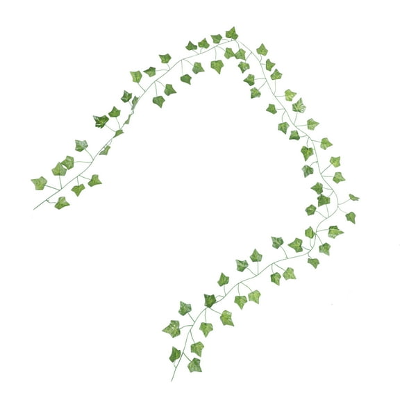 DRAFIDEEP Sweet Potato Leaf Vine 12 Pcs Realistic Design Imitation Plant No Maintenance Required for Garden Decor