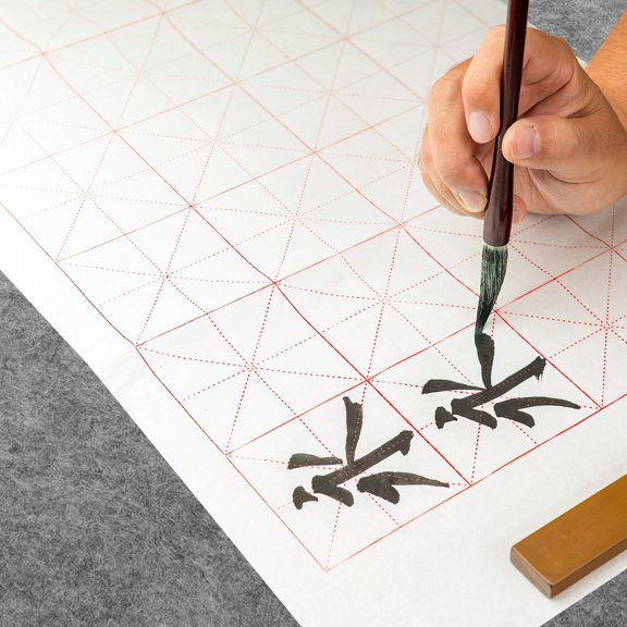 DRAFIDEEP Thick Felt Calligraphy Writing Mat for Students, Painting Desk Pad