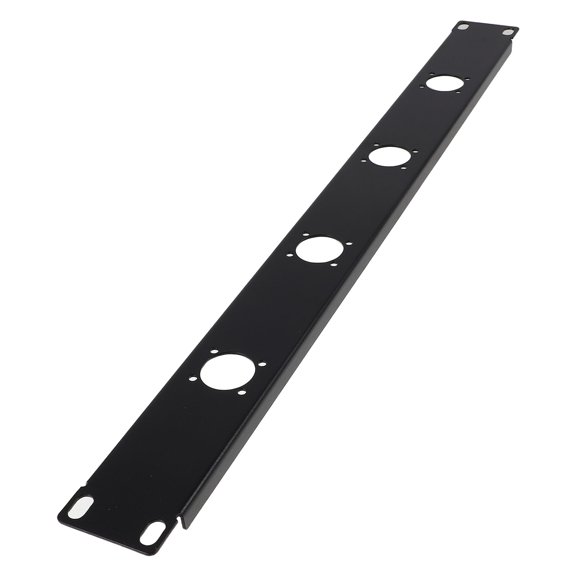 DRAFIDEEP Under Desk Cable Organizer Hinged Rack Mount Panel with Stable Audio Signal and Dust Protection