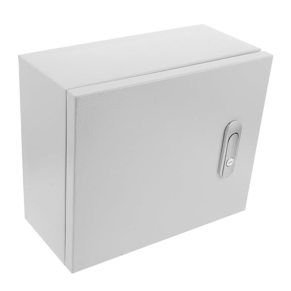 DRAFIDEEP White Outdoor Power Distribution Box Waterproof Electrical Enclosure for Wall Mount Installation