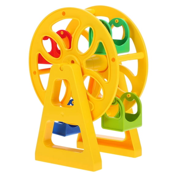 OUNONA Miniature Dollhouse Ferris Wheel Decor - Perfect Indoor Toy for Kids and Family Fun, 1 Set
