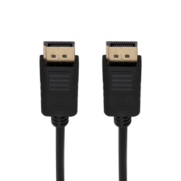 DRAFIDEEP Black Monitor Cable 1 Piece for Home and Office Use, Connection Cord for Computer Displays